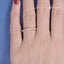 Full Eternity Marquise Moissanite Wedding Band