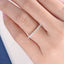 Unique Women Moissanite Wedding Band