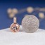 Rose Gold Morganite Pendant Necklace